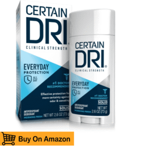 1. Certain Dri Everyday Deodorant