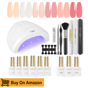 4.GAOY Gel Nail Polish Kit