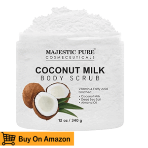 4. Majestic Pure Coconut Milk Body Scrub