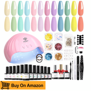 6.Modelones 12 Colors Gel Nail Polish Kit