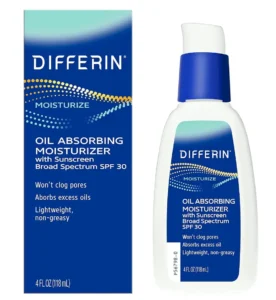 Differin Sunscreen Moisturizer