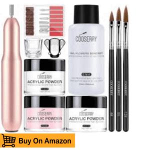 5. Cooserry Acrylic Nail Kit