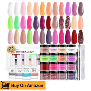 8. Morovan 30Pcs Dip Powder Nail Kit