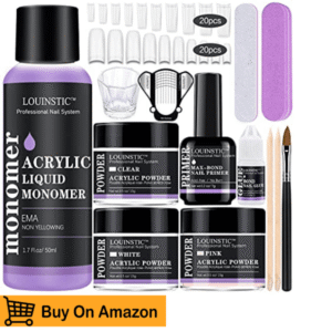 9. LOUINSTIC Acrylic Nail Kit