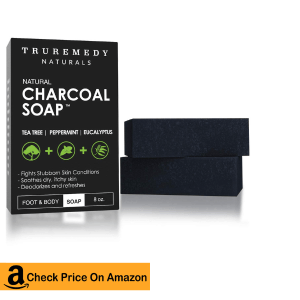 1. Natural Activated Charcoal Soap