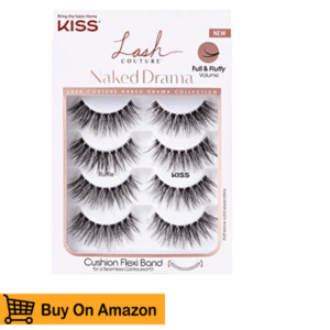 4. KISS Faux Mink False Eyelashes