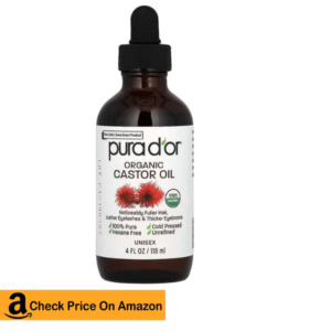 5. PURA D'OR Organic Castor Oil