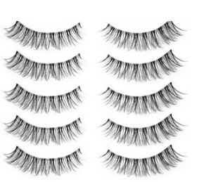 False Eyelashes 14mm Faux