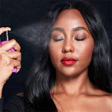 How should I use a makeup setting spray if I have oily skin