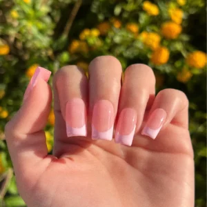  Sheer Pink Nail Polish for French Manicure