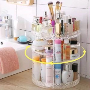 YOSHIONAL Rotating Vanity Organizer
