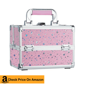6. Joligrace Makeup Train Case | Professional Makeup Organizer